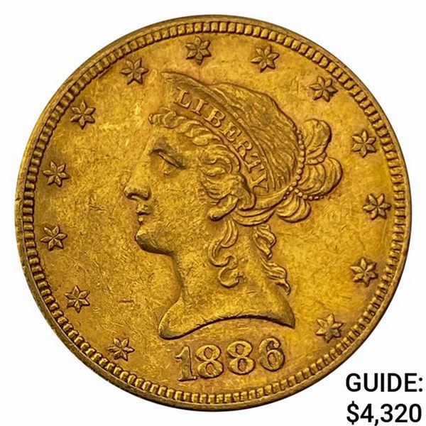 1886 $10 Gold Eagle UNCIRCULATED