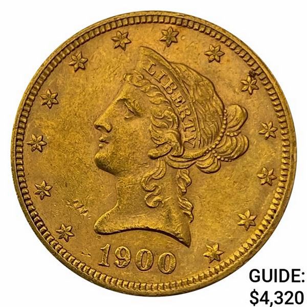 1900 $10 Gold Eagle UNCIRCULATED