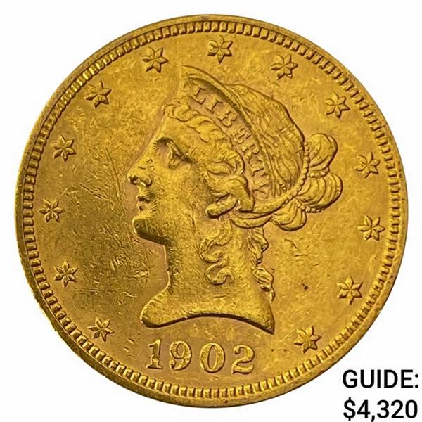 1902 $10 Gold Eagle UNCIRCULATED