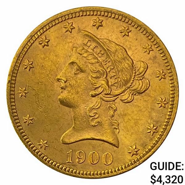 1900 $10 Gold Eagle UNCIRCULATED