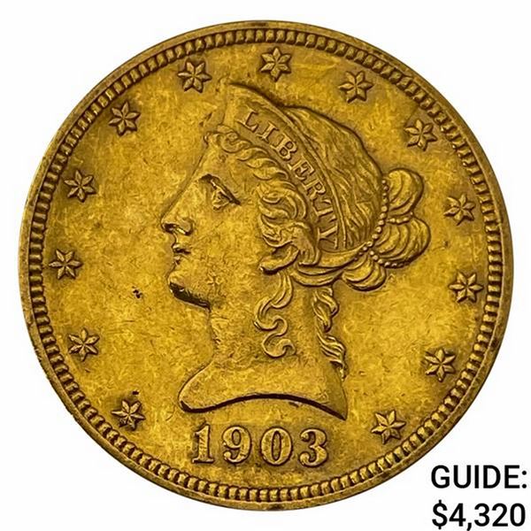 1903 $10 Gold Eagle UNCIRCULATED