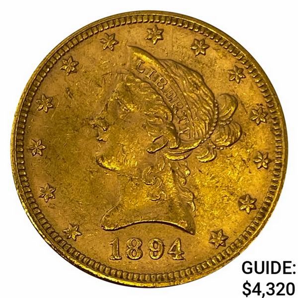 1894 $10 Gold Eagle UNCIRCULATED