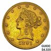 Image 1 : 1891 $10 Gold Eagle UNCIRCULATED