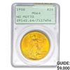 1908 $20 Gold Double Eagle PCGS MS64 No Motto