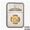 Image 1 : 1932 $10 Gold Eagle NGC MS63