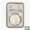 1892-CC Morgan Silver Dollar NGC AU50