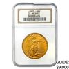 Image 1 : 1927 $20 Gold Double Eagle NGC MS63