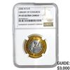 Image 1 : 2000-W Gold/Platinum $10 Library of Congress NGC