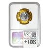 Image 2 : 2000-W Gold/Platinum $10 Library of Congress NGC