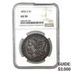 1896-O Morgan Silver Dollar NGC AU50