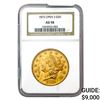 1873 $20 Gold Double Eagle NGC AU58
