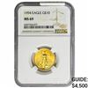 Image 1 : 1994 1/4oz $10 AGE NGC MS69