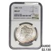 Image 1 : 1881-S Morgan Silver Dollar NGC MS67