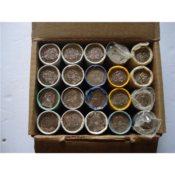 20 Rolls 50¢ collection