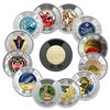 Image 1 : 2017 - 2025 Full Set Canada Colored Toonie Rare $2 Dollars 13-Coins, Set 1