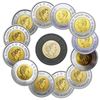 Image 4 : 2017 - 2025 Full Set Canada Colored Toonie Rare $2 Dollars 13-Coins, Set 1