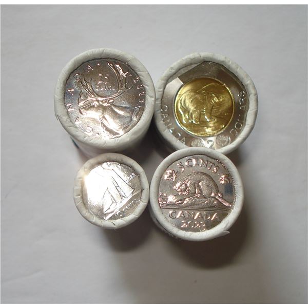 2023 King Charles 4 Rolls with Mint Error