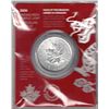 Image 1 : 2024 Canada $5 Year of the Dragon Privy Treasured Silver Maple Leafs First Strikes