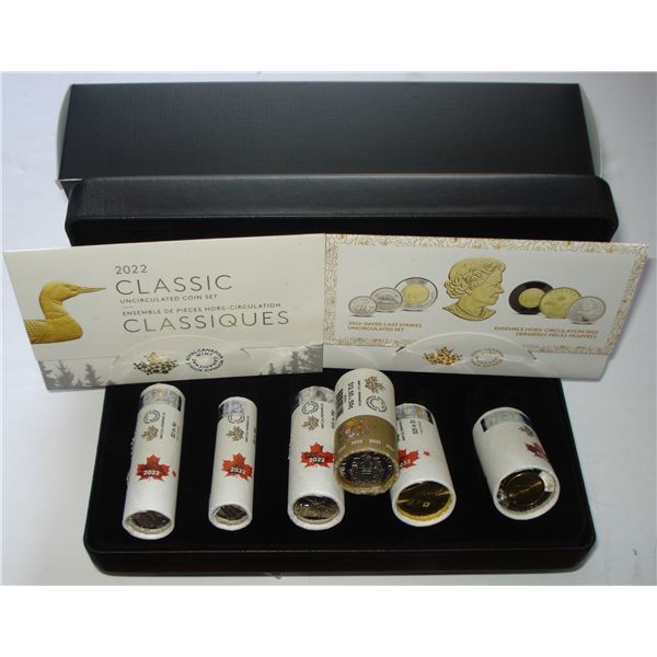 2022 First Striks Roll Set + 50¢ Roll + UNC Set + Last Strikes UNC set