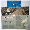 Image 2 : 1995 Canada on the Wing 4 x 50¢ Sterling Silver Birds Coin Set