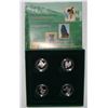 Image 1 : 1997 Canada's Best Friends 4 x 50¢ Sterling Silver Coin Set
