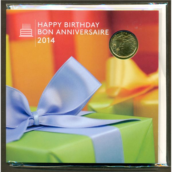 2014 Canada Happy Birthday Gitf Set