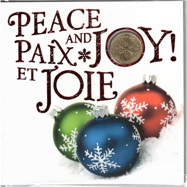 2015 Canada Peace and Joy X-Mas Gift set