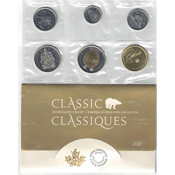 2018 Canada Uncirculated Set