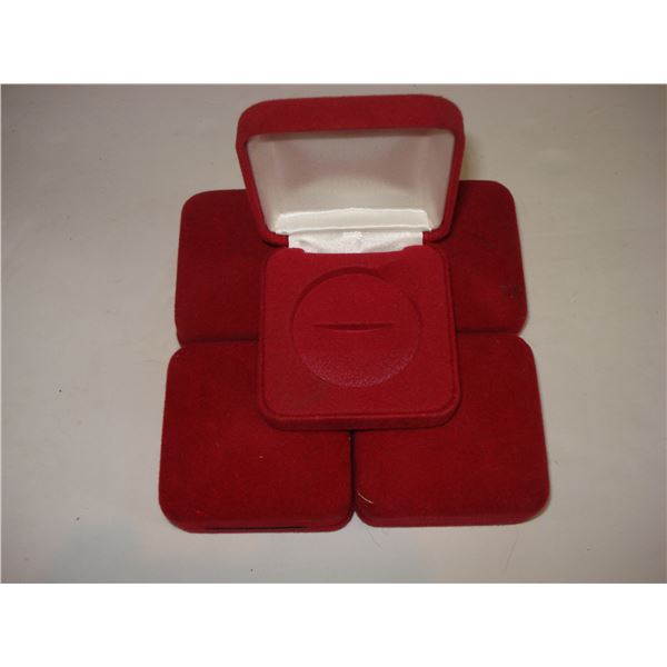 5 X SML Red Presentation Box
