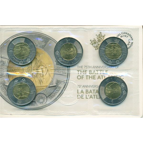 2016 Canada Battle of The Atlantic Loonies