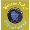 Image 1 : 2010 Canada 25¢ Colored Baby Carriage.