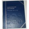 Image 1 : Newfoundland Half Dollar Collection Book 1870 to 1919, empty