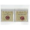 Image 1 : PCCS 1¢,  2 coin Lot Professional Coin Certification System