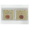 Image 1 : PCCS 1¢,  2 coin Lot Professional Coin Certification System