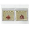Image 1 : PCCS 1¢,  2 coin Lot Professional Coin Certification System