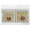 Image 1 : PCCS 1¢,  2 coin Lot Professional Coin Certification System