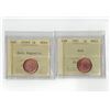 Image 1 : PCCS 1¢,  2 coin Lot Professional Coin Certification System