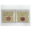 Image 1 : PCCS 1¢,  2 coin Lot Professional Coin Certification System