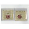Image 1 : PCCS 1¢,  2 coin Lot Professional Coin Certification System
