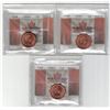 Image 1 : PCCS 1¢,  3 coin Lot, Professional Coin Certification System