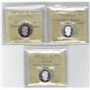 Image 1 : PCCS Silver 5¢,  3 coin Lot, Professional Coin Certification System