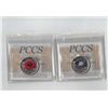Image 2 : PCCS 25¢,  2 coin Lot, Professional Coin Certification System
