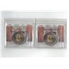 Image 1 : PCCS Inuit $2,  2 coin Lot, Professional Coin Certification System