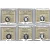 Image 1 : ICCS Silver 25¢,  6 coin Lot