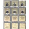 Image 2 : ICCS 25¢,  18 coin Lot