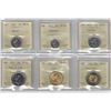 Image 1 : ICCS 2017 Full Set,  6 coin Lot