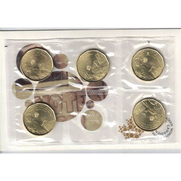 2016 Women's right to vote 5 Loonie set