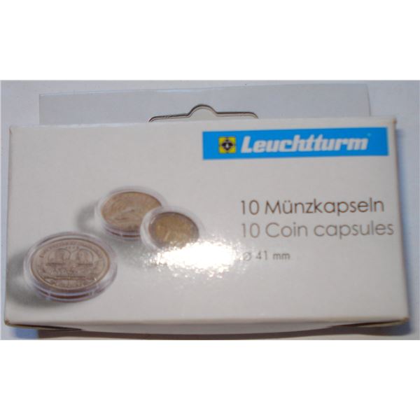 10 x 41 mm Capsules Round
