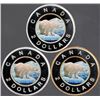 Image 1 : CANADA 2018-2019-2020 Colourised PF Fine Silver/Gold Plate $2.