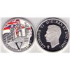 Image 1 : 2020 Canada Fine Silver Enamel Navy Proof Dollar